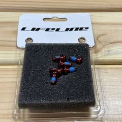 Lifeline Rotor Vidaları - Kırmızı