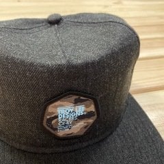 Troy Lee Designs Race Camo Snapback Şapka - Heather Black