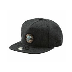 Troy Lee Designs Race Camo Snapback Şapka - Heather Black