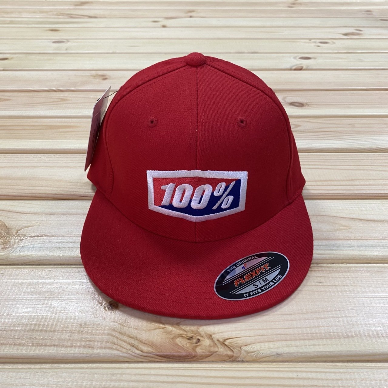 100% Official J-Fit Flexfit Şapka - Kırmızı