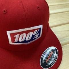 100% Official J-Fit Flexfit Şapka - Kırmızı