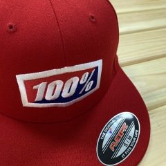 100% Official J-Fit Flexfit Şapka - Kırmızı