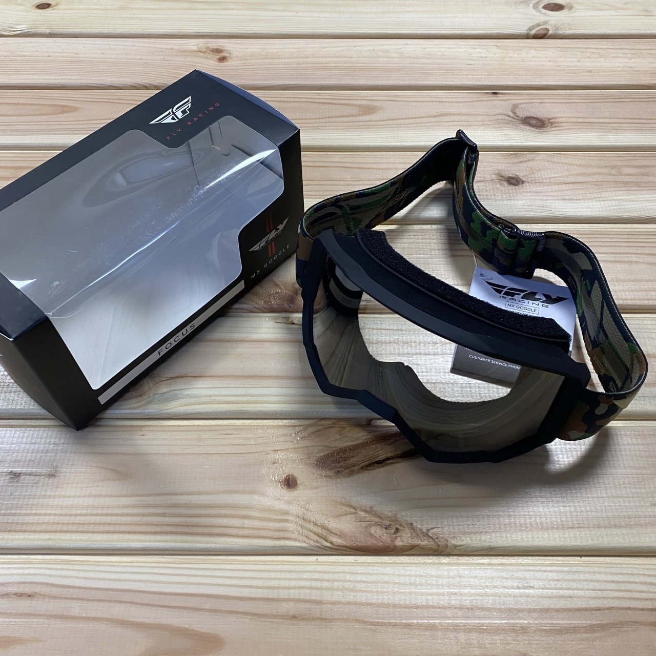 Fly Racing Focus Goggle Gözlük - Camo
