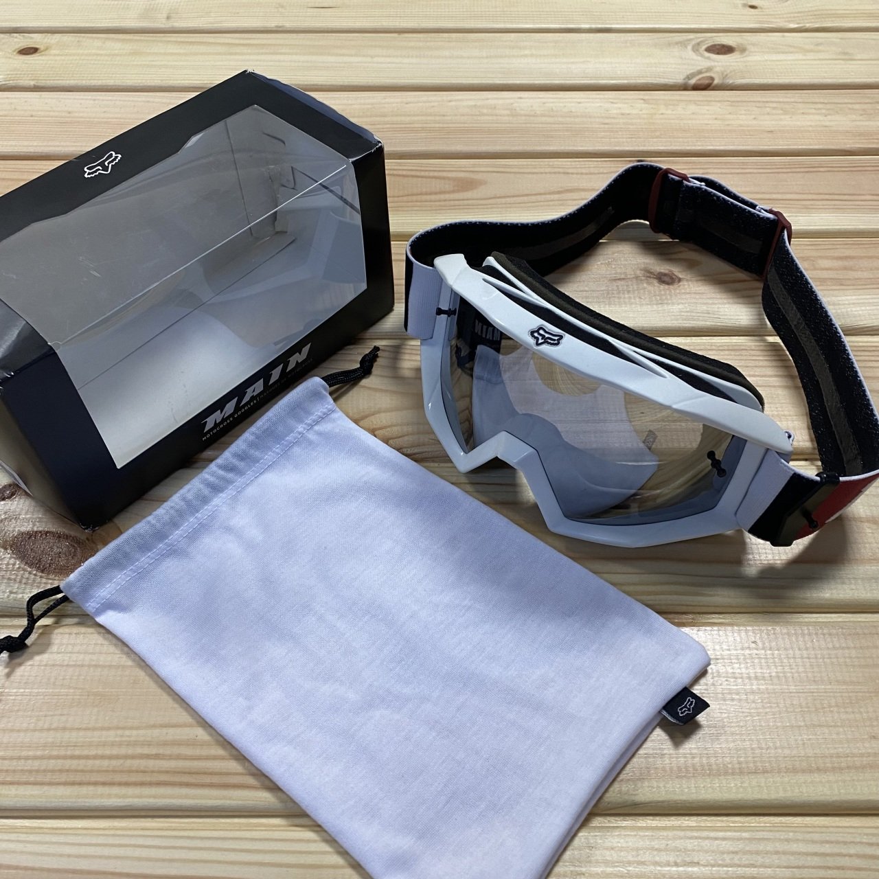 Fox Racing Main Cota Goggle Gözlük - Cardinal