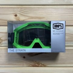 100% Strata Goggle Gözlük - Clear - Arkon