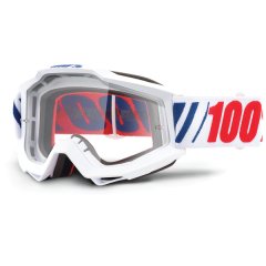 100% Accuri Goggle Gözlük - Clear - AF066
