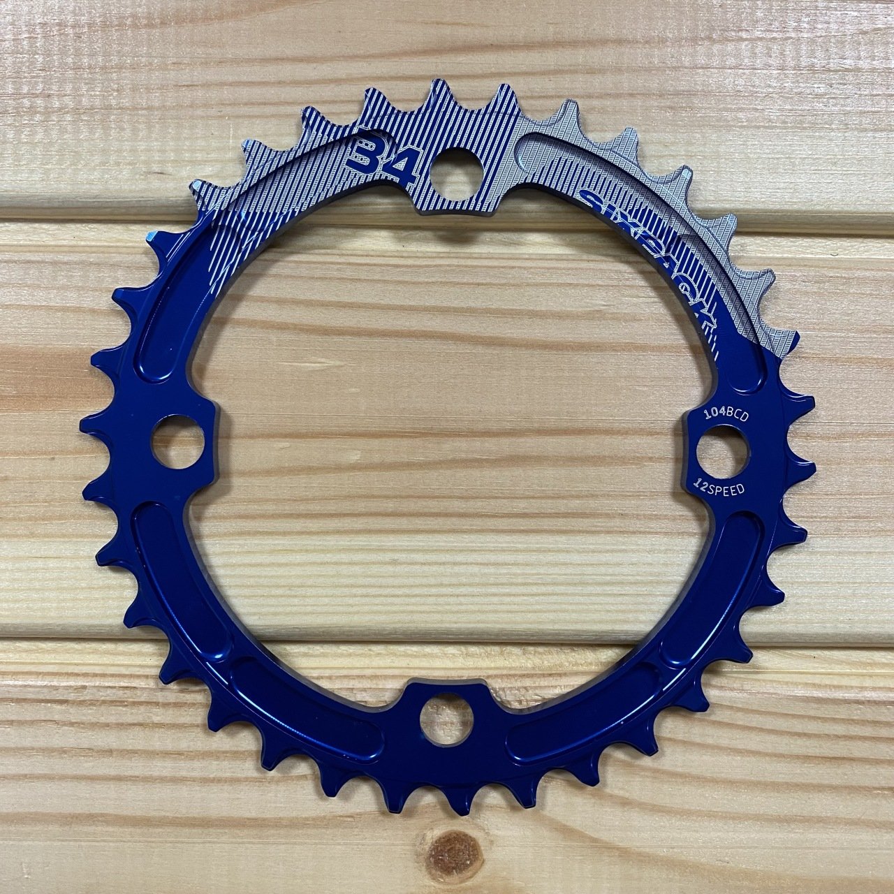 Sixpack Racing K-Ring Narrow Wide Aynakol Dişlisi - 34T Mavi