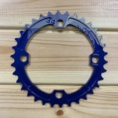Sixpack Racing K-Ring Narrow Wide Aynakol Dişlisi - 34T Mavi