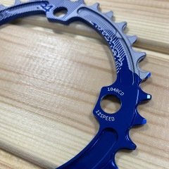 Sixpack Racing K-Ring Narrow Wide Aynakol Dişlisi - 34T Mavi