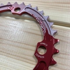 Sixpack Racing K-Ring Narrow Wide Aynakol Dişlisi - 34T Kırmızı
