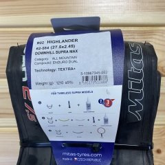 Mitas Highlander DH SupraMax Textra+ 27.5x2.45