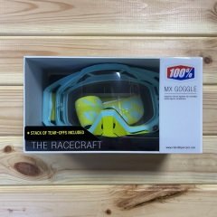 100% Racecraft Goggle Gözlük - Clear - Pinacles