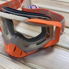 100% Racecraft Goggle Gözlük - Clear - Sahara