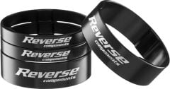 Reverse Spacer Set Ultra-Light 1.1/8 - Siyah