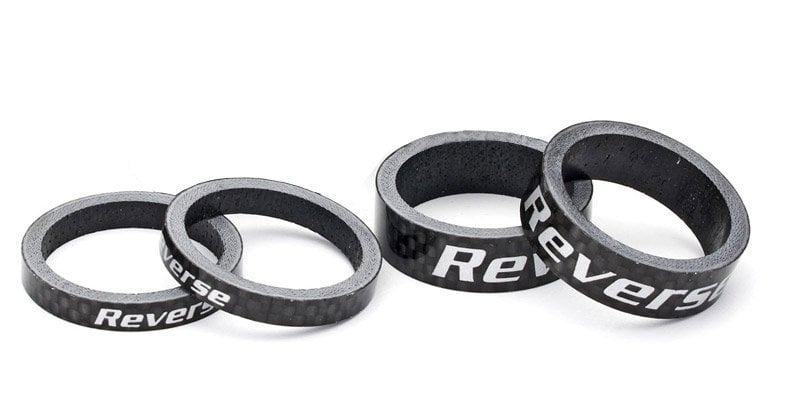 Reverse Spacer Set Carbon 1.1/8 - Siyah