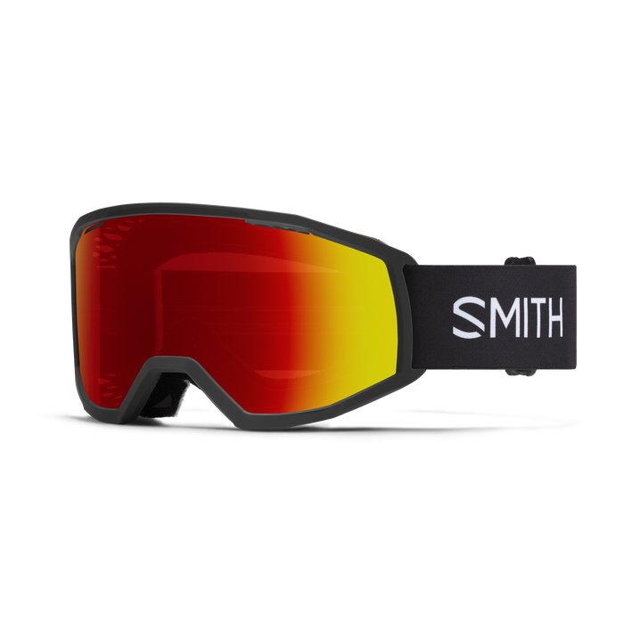 ﻿Smith Loam S MTB Goggle Gözlük - Black (Red Mirror Lens + Clear Lens)