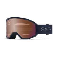 ﻿Smith Loam MTB Goggle Gözlük - Midnight Navy (Contrast Rose Flash Lens + Clear Lens)
