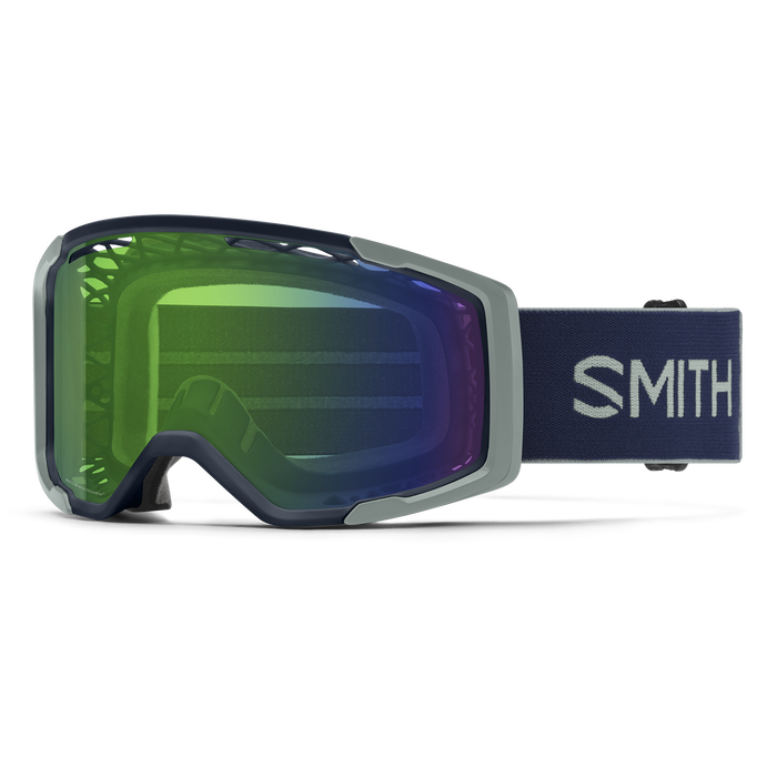 Smith Rhythm MTB Goggle Gözlük - Midnight Navy/Sagebrush (Everyday Green Mirror + Clear Lens)