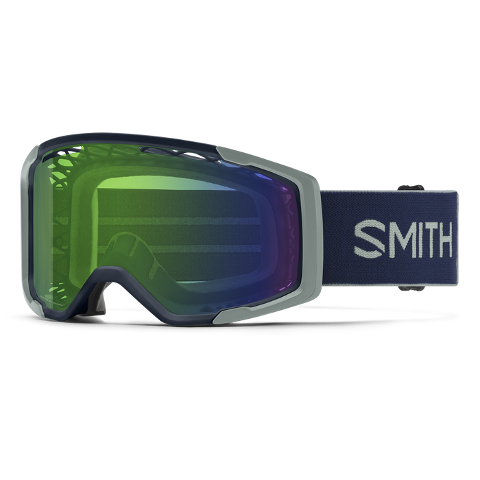 Smith Rhythm MTB Goggle Gözlük - Midnight Navy/Sagebrush (Everyday Green Mirror + Clear Lens)