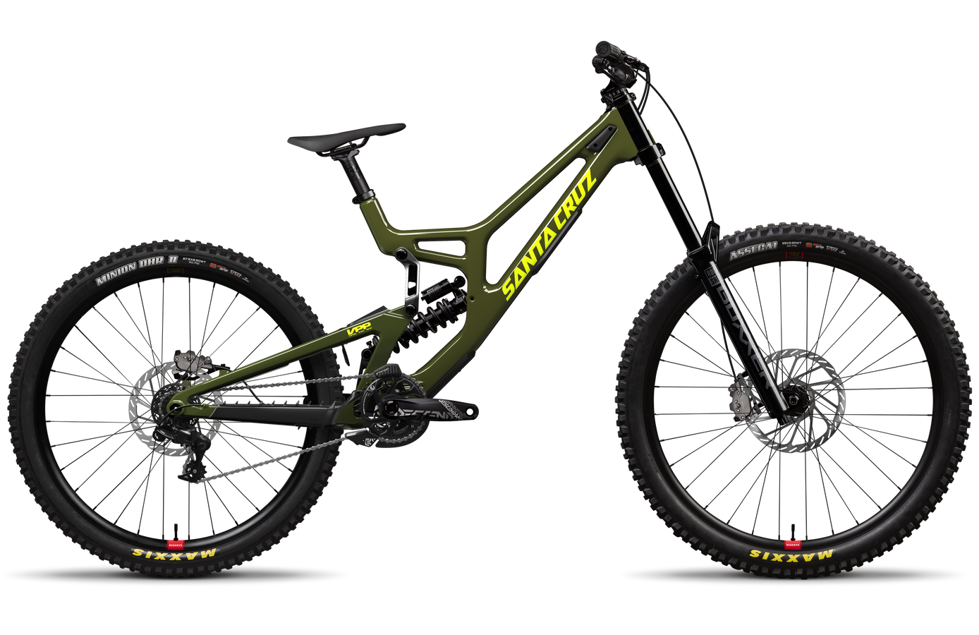 Santa Cruz V10 CC DH S - Gloss Kelp Green