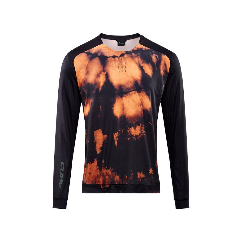Cube ATX Jersey Uzun Kol Forma - Siyah/Turuncu