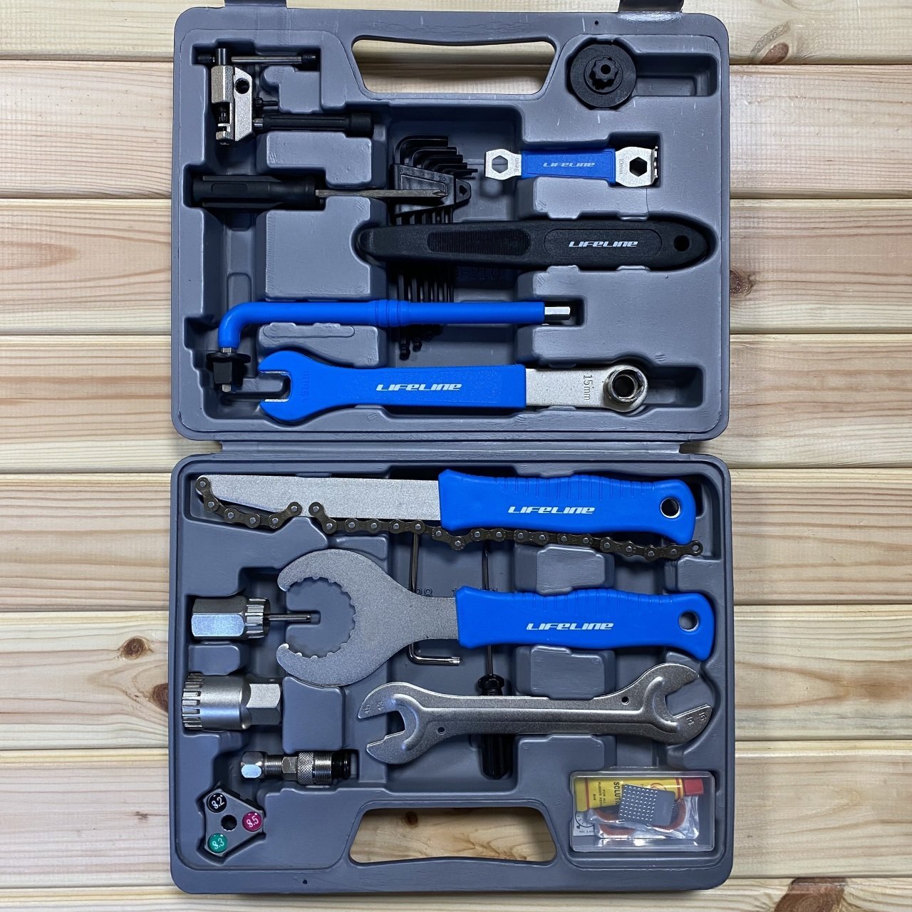 LifeLine Bisiklet Alet Çantası - 18 Parça