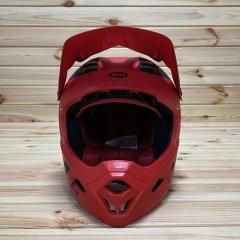 Bell Transfer Fullface Kask - Mat Kırmızı/Siyah