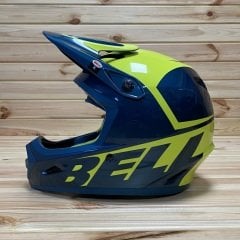Bell Transfer Fullface Kask - Mavi/Hi-Viz