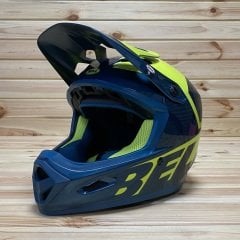 Bell Transfer Fullface Kask - Mavi/Hi-Viz