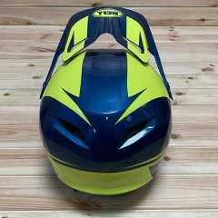 Bell Transfer Fullface Kask - Mavi/Hi-Viz