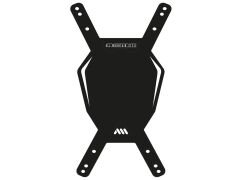 All Mountain Style Number Plate Numaralık - Black/White
