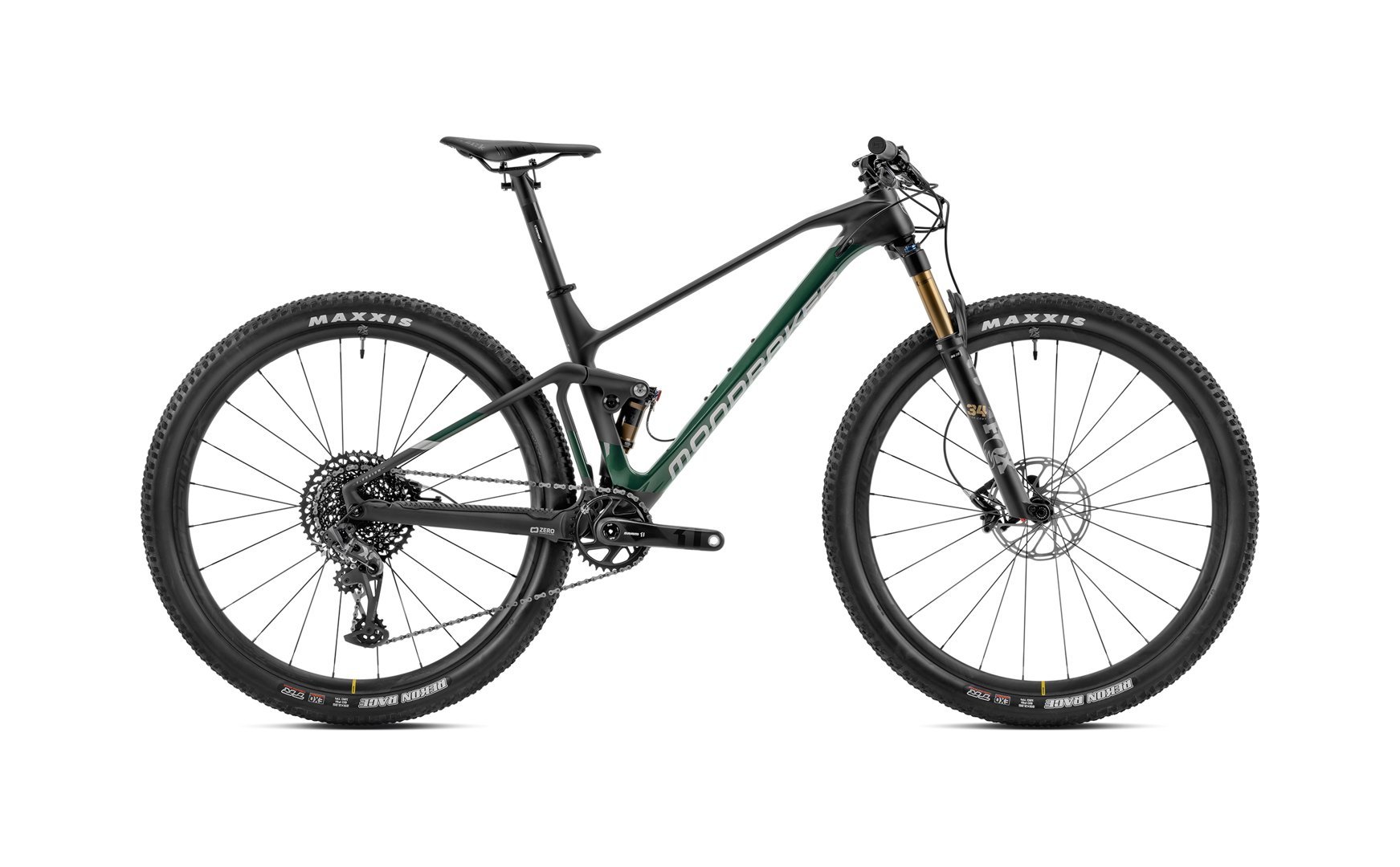 Mondraker F-PODIUM CARBON R - Green Silver