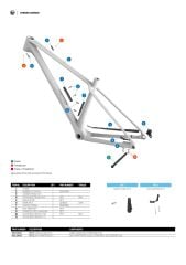 Mondraker CHRONO CARBON DC - Flame Red