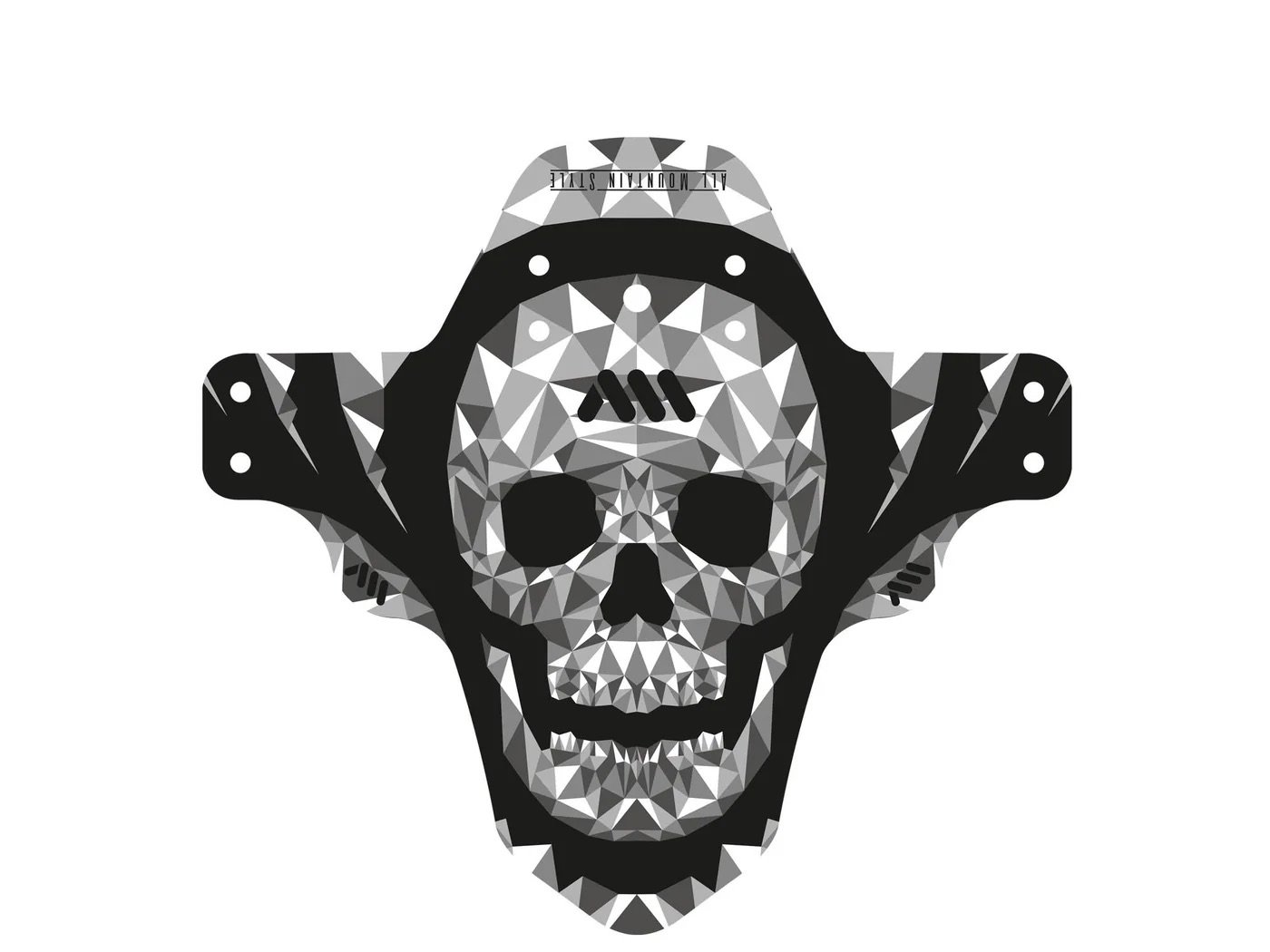 All Mountain Style Çamurluk - Grey/Skull