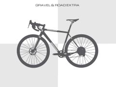 All Mountain Style Gravel/Road Kadro Koruyucu - Sterrato White