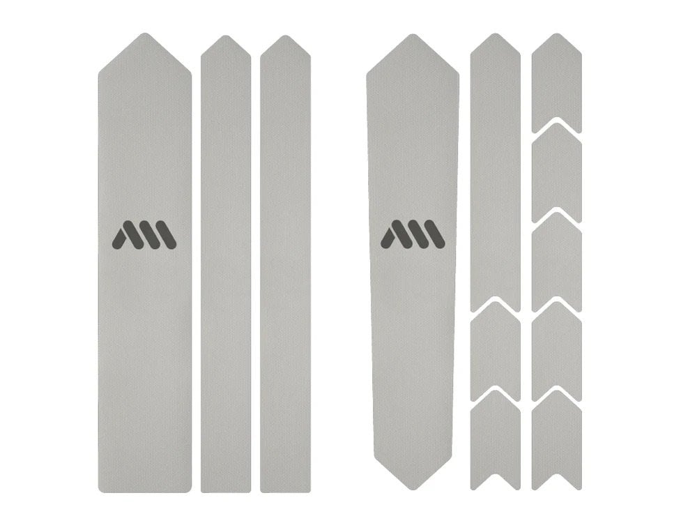 All Mountain Style Gravel/Road Kadro Koruyucu - Clear/Silver
