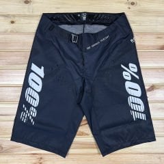 100% R-Core Şort - Siyah