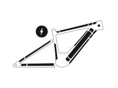 All Mountain Style E-Bike Kadro Koruyucu - Clear/Silver