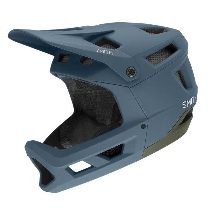 Smith Mainline MIPS Fullface Kask - Matte Stone/Moss