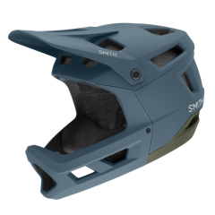 Smith Mainline MIPS Fullface Kask - Matte Stone/Moss