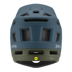 Smith Mainline MIPS Fullface Kask - Matte Stone/Moss
