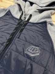 Troy Lee Designs Racing Quilted Zip Up Hoodie