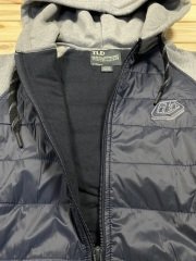 Troy Lee Designs Racing Quilted Zip Up Hoodie
