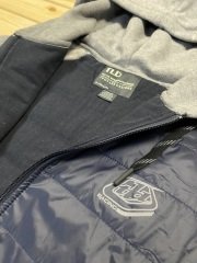 Troy Lee Designs Racing Quilted Zip Up Hoodie