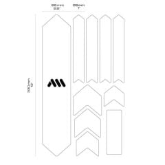 All Mountain Style Extra Kadro Koruyucu - Zebra White