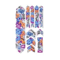 All Mountain Style Extra Kadro Koruyucu - Born to Be Rider Blue