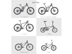 All Mountain Style Extra Kadro Koruyucu - Red Bull Hardline Dark Grey