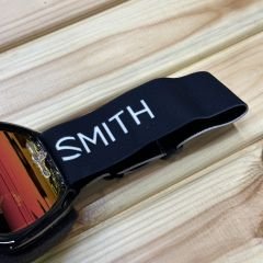 ﻿Smith Fuel V.1 MAX MTB Goggle Gözlük - Black (Red Mirror + Clear Lens)
