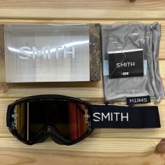﻿Smith Fuel V.1 MAX MTB Goggle Gözlük - Black (Red Mirror + Clear Lens)