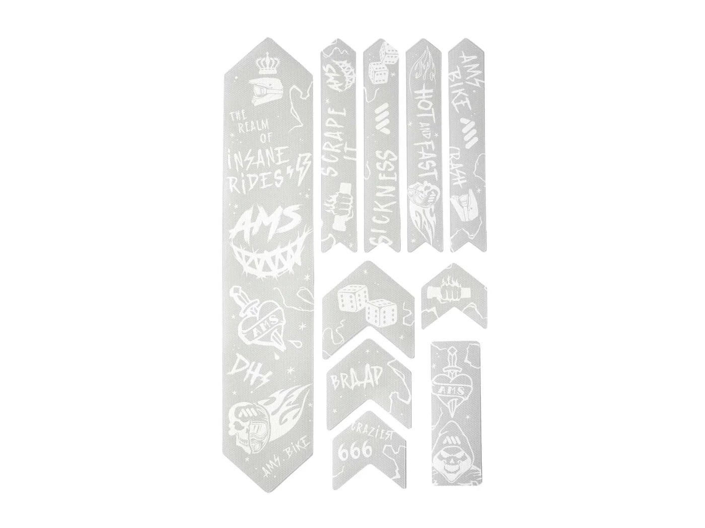 All Mountain Style Extra Kadro Koruyucu - Hell Gang White